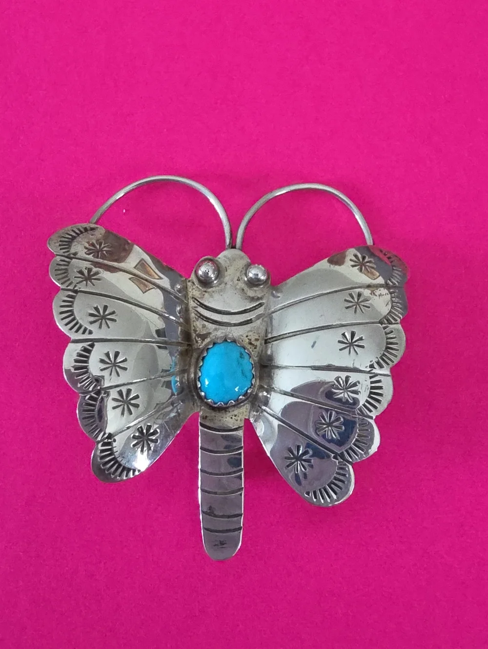 Adorable Native American Navajo Butterfly Moth Pin By Jeff Largo 🩵🦋🩶